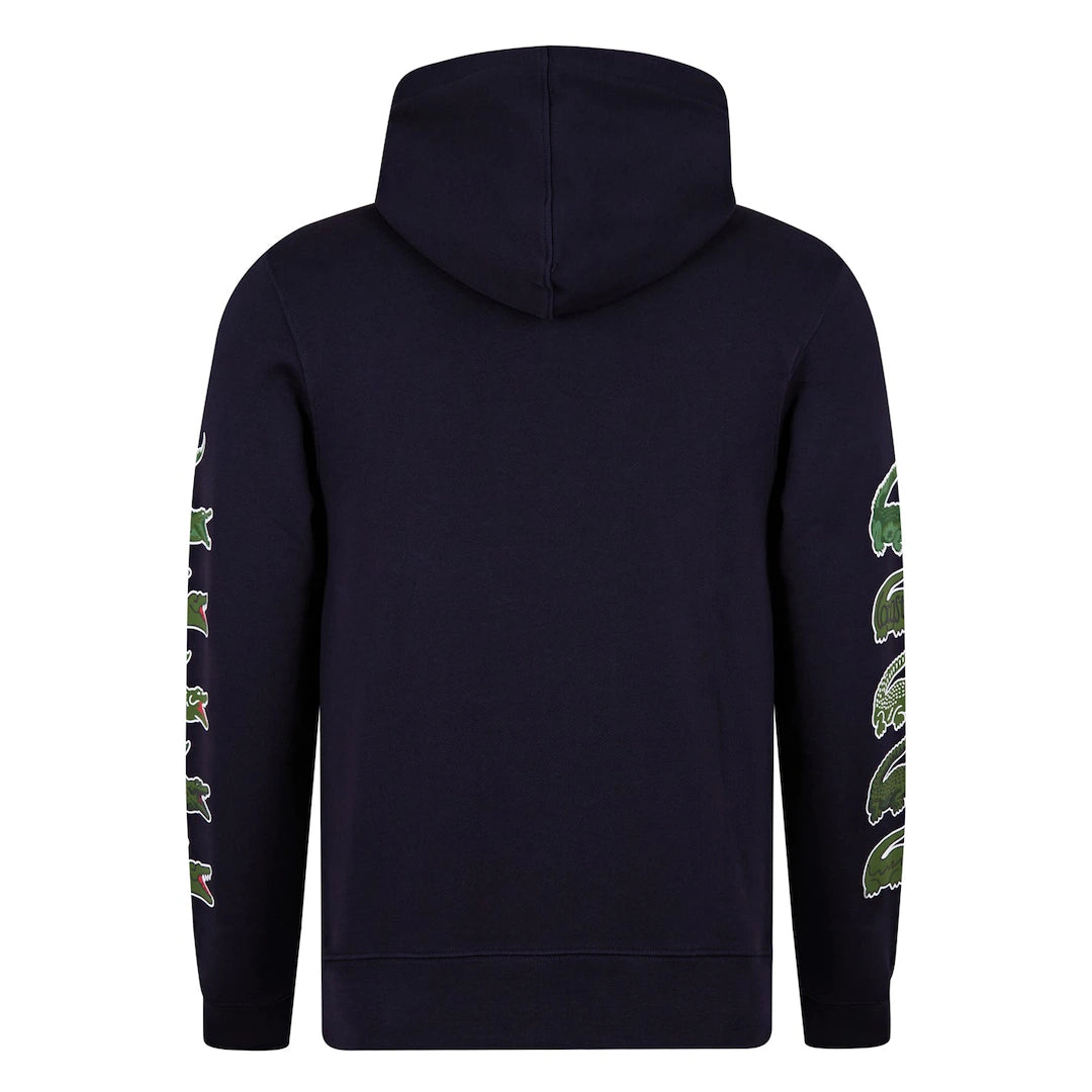 COSTE CROCODILE PRINT HOODIE