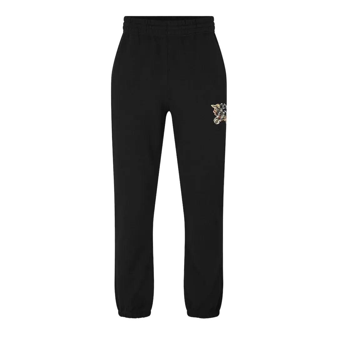 BUBERY MEN'S CLOSED HEM FLEECE JOGGING BOTTOMS